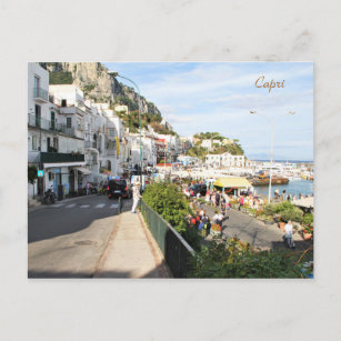 Capri, Italia, fotografía, postal