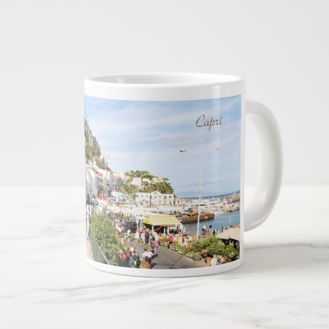 Capri, Italia, fotografía, taza (Derecha)