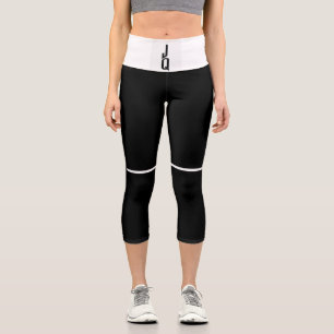Capri Leggings de alto rendimiento JQ Signature de cintu