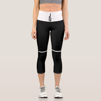 Capri Leggings de alto rendimiento JQ Signature de cintu
