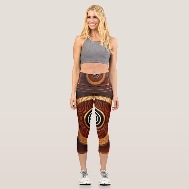 Capri Leggings de audio NFC para mujeres de Tech Fusion (Anverso)
