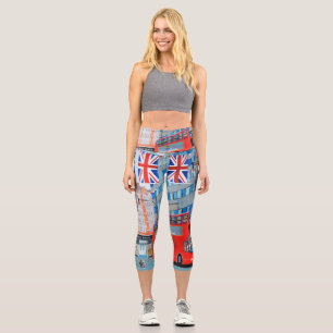 Capri Leggings de High Waist Oxford Street