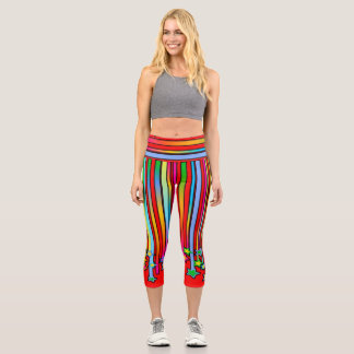 Capri Leggings de moda para mujeres