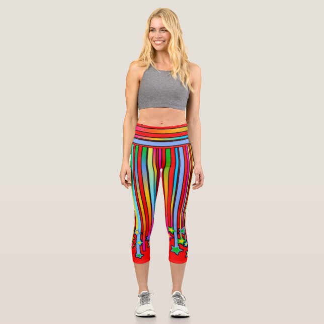 Capri Leggings de moda para mujeres (Anverso)