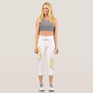 Capri Leggings de mujer con limones