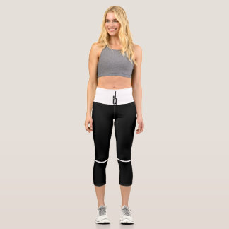 Capri Leggings de rendimiento de cintura alta JQ Signatu