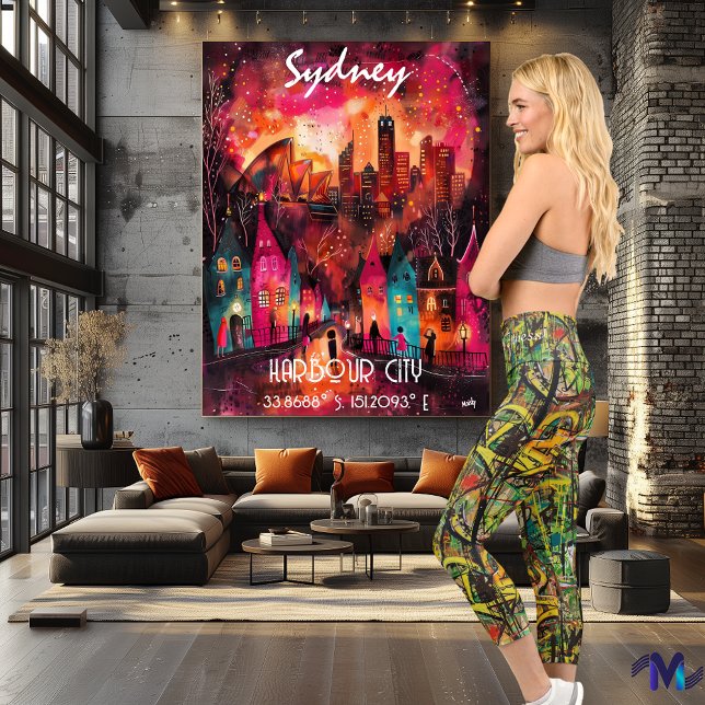 Capri Leggings Jungle Graffiti - Audaces y Energéticas (Subido por el creador)