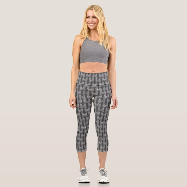 Capri Patrones Vibrantes: Leggings para Todas las Ocasio (Anverso)