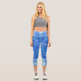 Capri Susea Blu Studios Elemental Wave Leggings