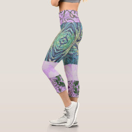 Capri Susea Blu Studios Leggings Elementales Kaleidoscop