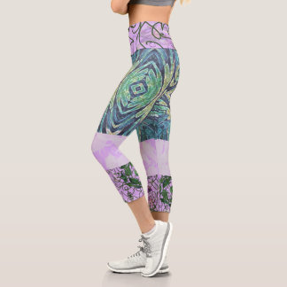 Capri Susea Blu Studios Leggings Elementales Kaleidoscop