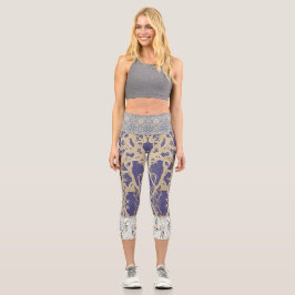 Capri Susea Blu Studios Leggings Elementales Lightning