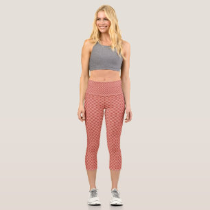 Capri Terra Cotta Pattern Ejercitar Leggings