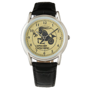 Capricorn Zodiac de todo tipo Relojes modernos de 