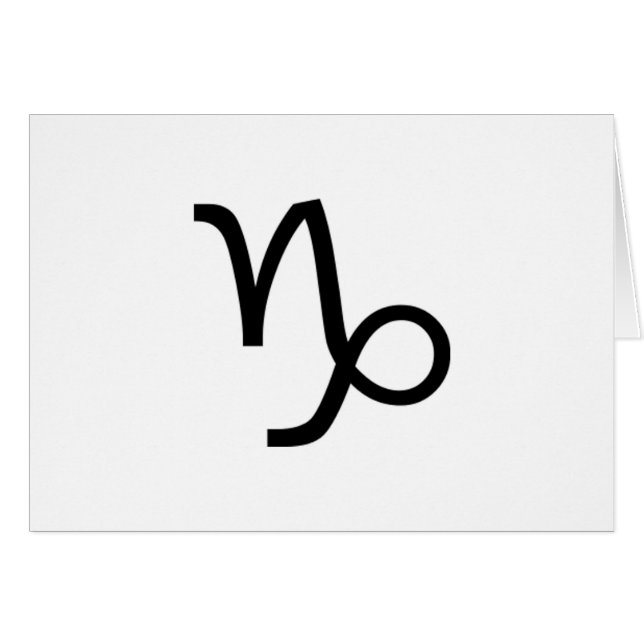 Capricornio (Anverso (Horizontal))
