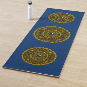 Capricornio Mandala Yoga Mat