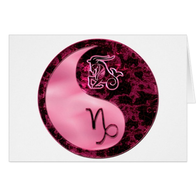 Capricornio Yin Yang (Anverso (Horizontal))