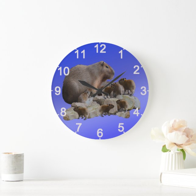 Cápsula de momia con bebés, reloj de pared (Hogar)