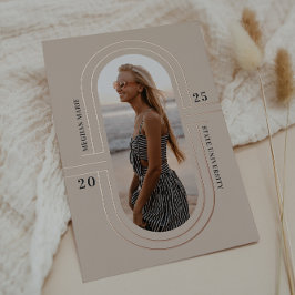 Cápsula de tiempo | Moderna Invitación de graduaci