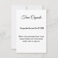 cápsula del tiempo de la ducha de bebé añadir deta