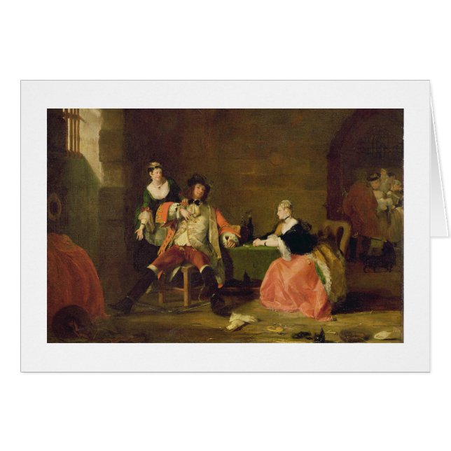 Captain a Macheath Upbraided de Polly y de Lucy en (Anverso (Horizontal))