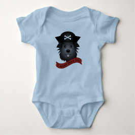 Captain Black Dog - Baby Jersey Bodysuit 