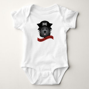 Captain Black Dog - Baby Jersey Bodysuit 