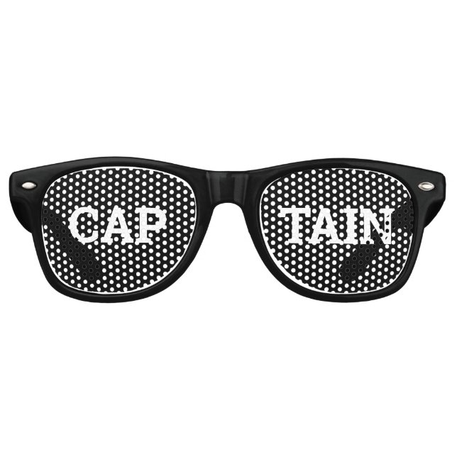 Captain Retro Shades / Gafas de sol Fiesta diverti (Anverso)