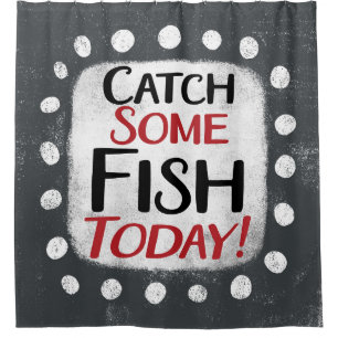 Captura Algunos Peces Hoy Cortina De Ducha