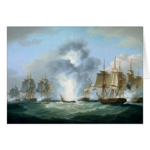 Captura de barcos del tesoro español 1804