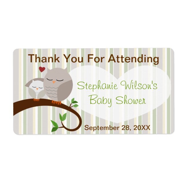 Captura De Etiqueta De Favor Neutral De Género De  (Frente)