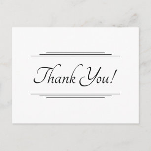 Captura De Ojos "¡Gracias!" Postal