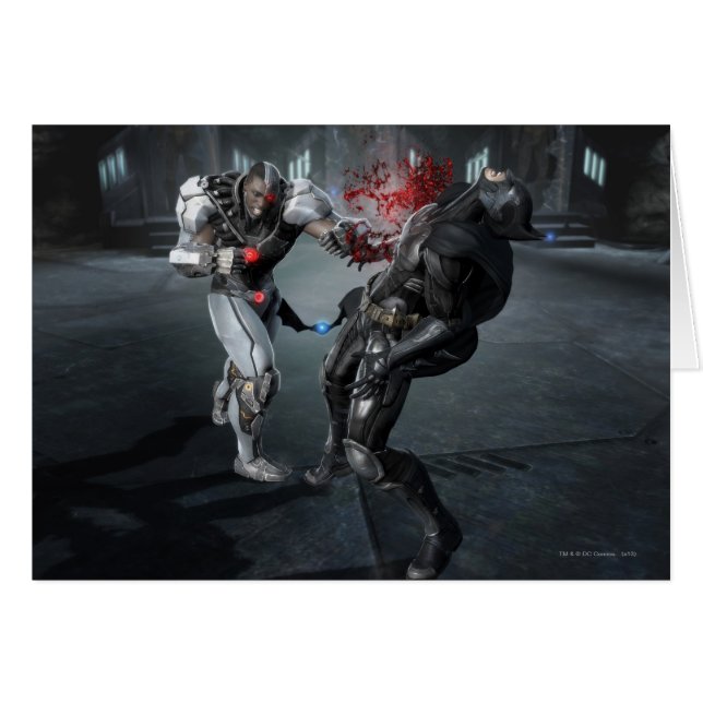 Captura de pantalla: Cyborg vs Batman (Anverso (Horizontal))