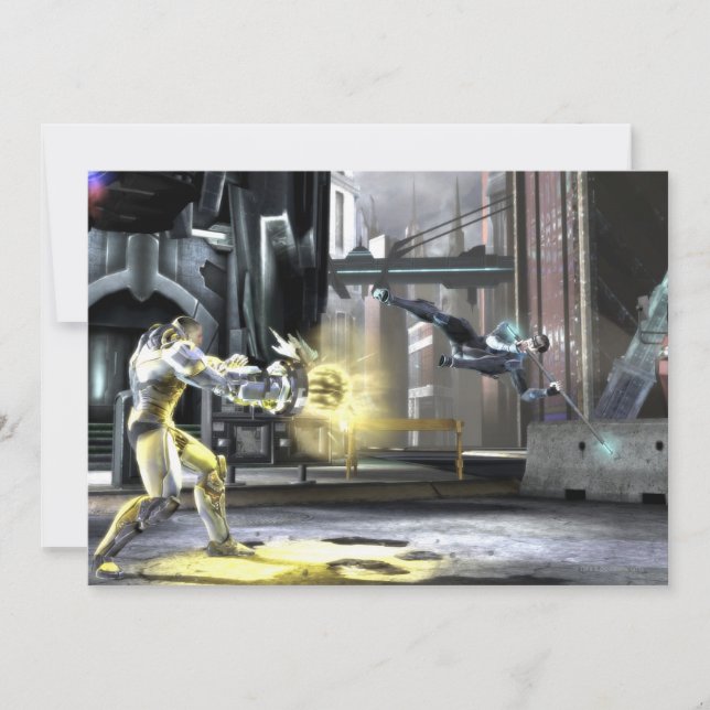 Captura de pantalla: Cyborg vs Nightwing 2 (Anverso)