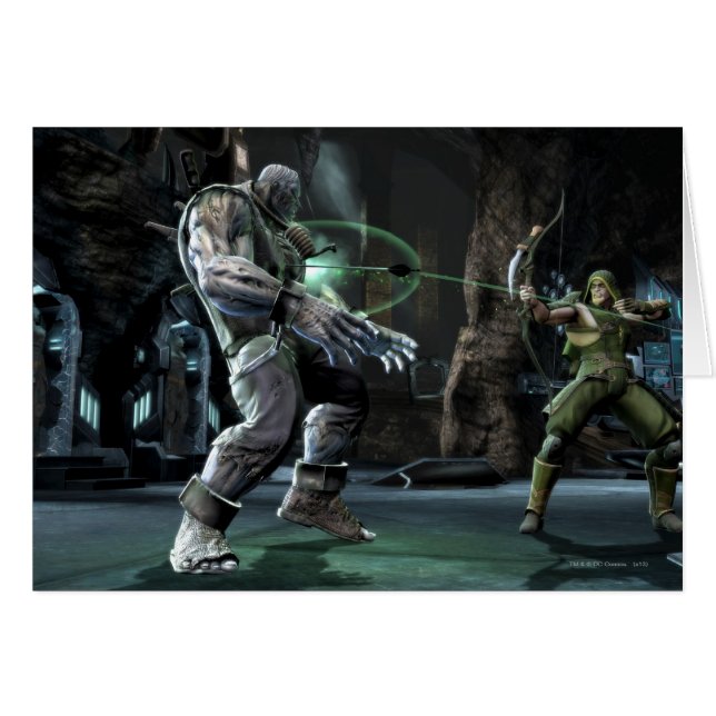 Captura de pantalla: Grundy vs Green Arrow (Anverso (Horizontal))