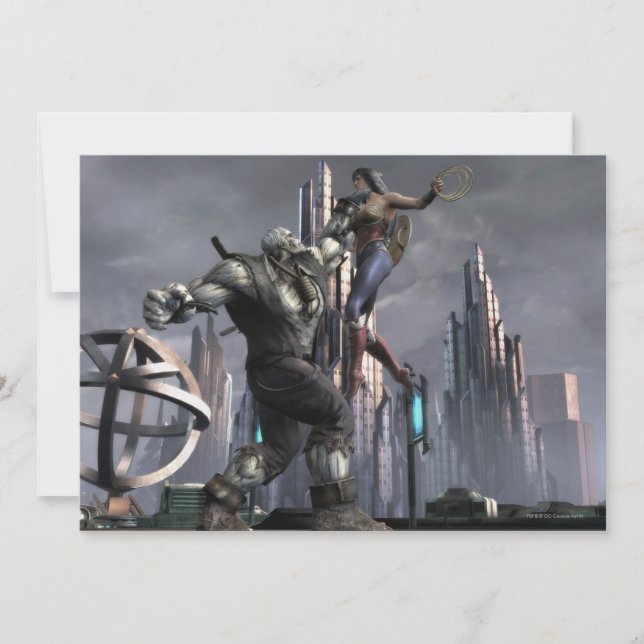 Captura de pantalla: Grundy vs Wonder Woman (Anverso)