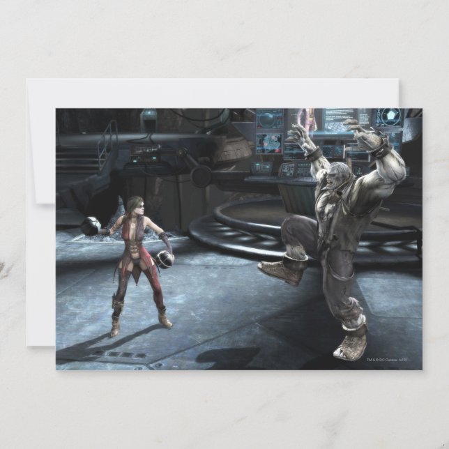 Captura de pantalla: Harley vs Grundy (Anverso)