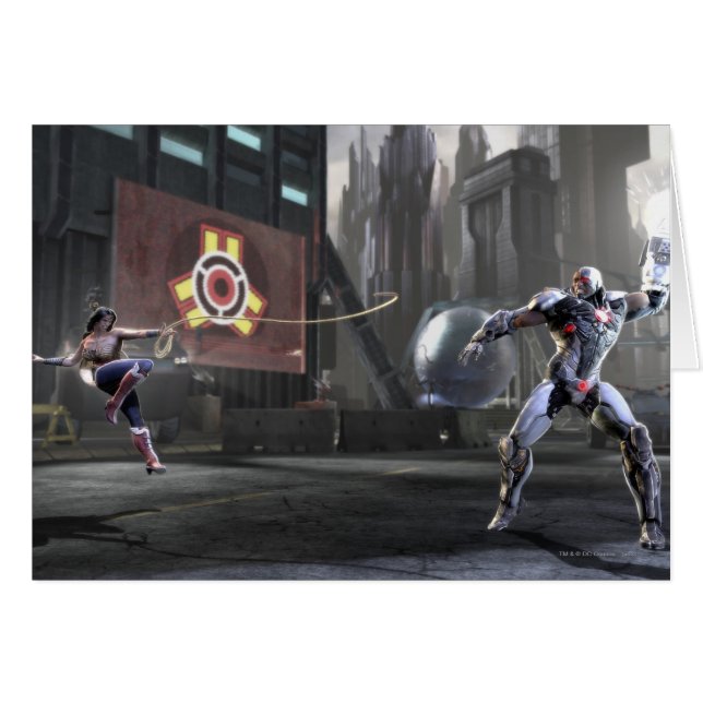 Captura de pantalla: Mujer Maravilla vs Ciborg 2 (Anverso (Horizontal))