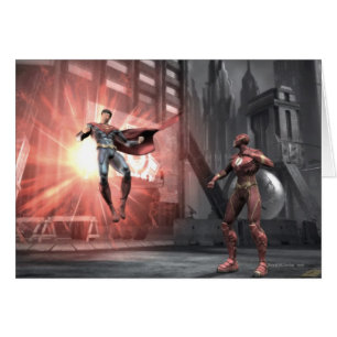 Captura de pantalla: Superhombre contra flash