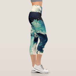 Captura de pantalones de yoga artsy