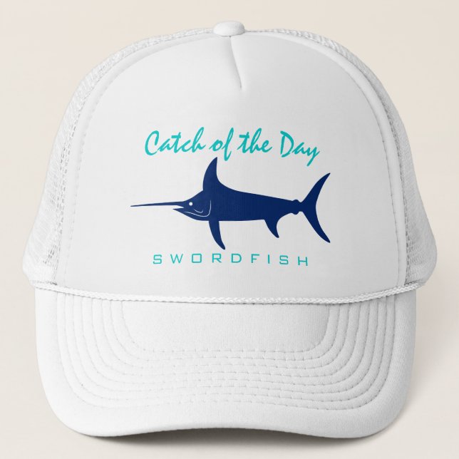 Captura del día - gorra de la pesca de los peces (Anverso)