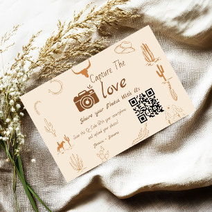 Captura la tarjeta de código QR del Boda de amor,