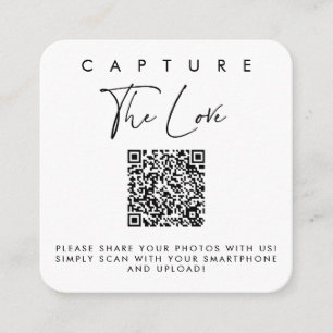 Captura las tarjetas de amor con código QR