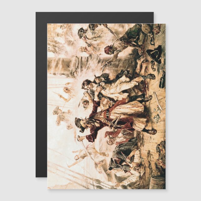 Captura, Pirata Barbanegra, Venganza de la Reina A (Anverso/Reverso)