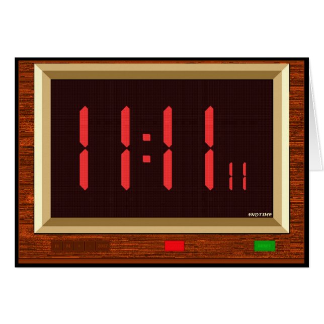¡Captura Ya del reloj del 11:11 "más adelante! " (Anverso (Horizontal))