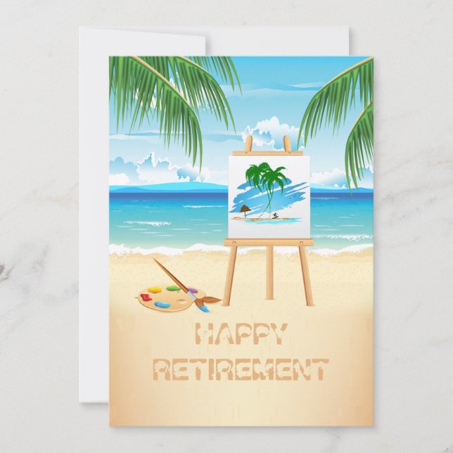 Capturado en la invitación a la fiesta de jubilaci (Anverso)