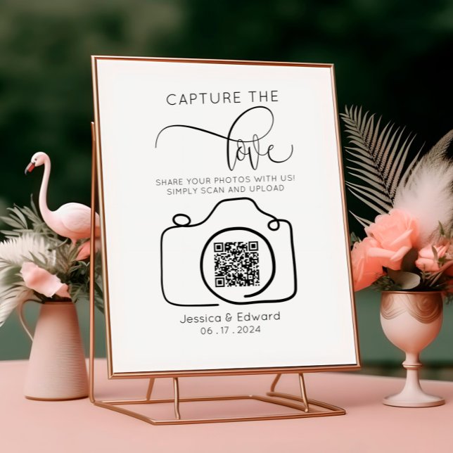 Capturar el código Qr de amor Moda negra Boda mode (Subido por el creador)