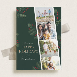 Capturar tarjeta de vacaciones multifoto de amor