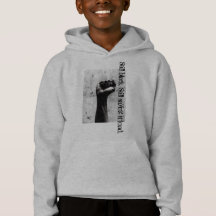 capucha negra de orgullo