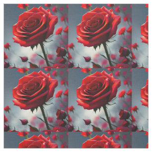 Capullos de Rosa Roja Delight, Tela